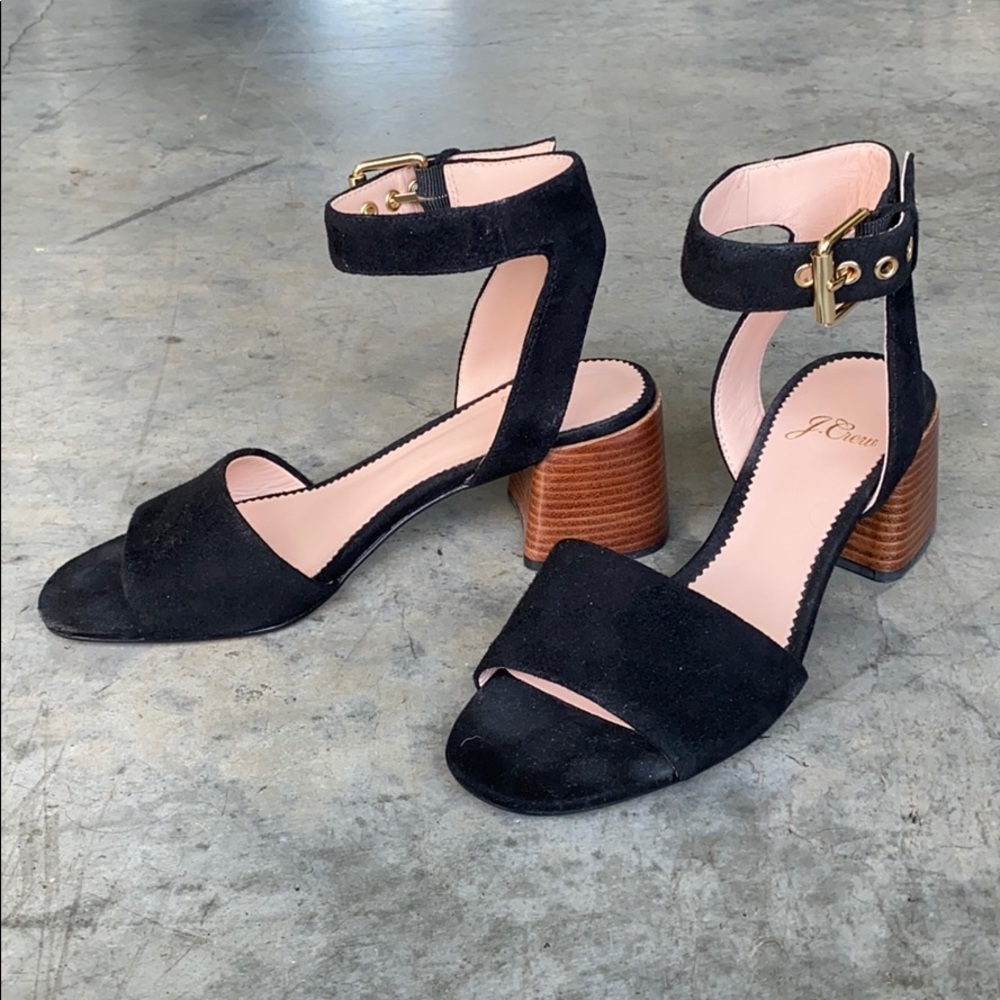 JCrew Suede Sandals, Sz 5-1/2